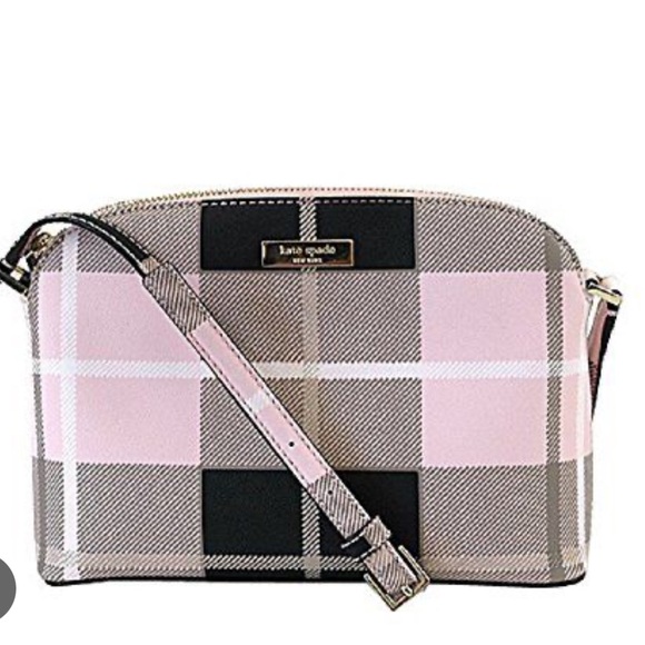kate spade Handbags - Kate Spade Pink and Black Shoulder Bag